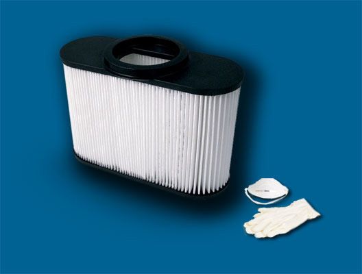 Vhbw Filtro A Pieghe Piatte Compatibile Con Metabo AS 1200, AS 20 As 20 L Asa 1201 Asa 1202 Asa 32 L Aspirapolvere Filtro A Pieghe Classe M 16999324 - Foto 5